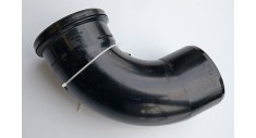 110mm Black 87.5 deg soil bend, spigot tail 
